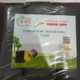 Túi rác cuộn đen
