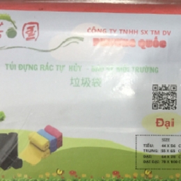 túi đựng rác cuộn 3 màu
