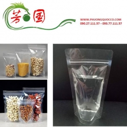 Túi Zipper 2 mặt trong đáy đứng
